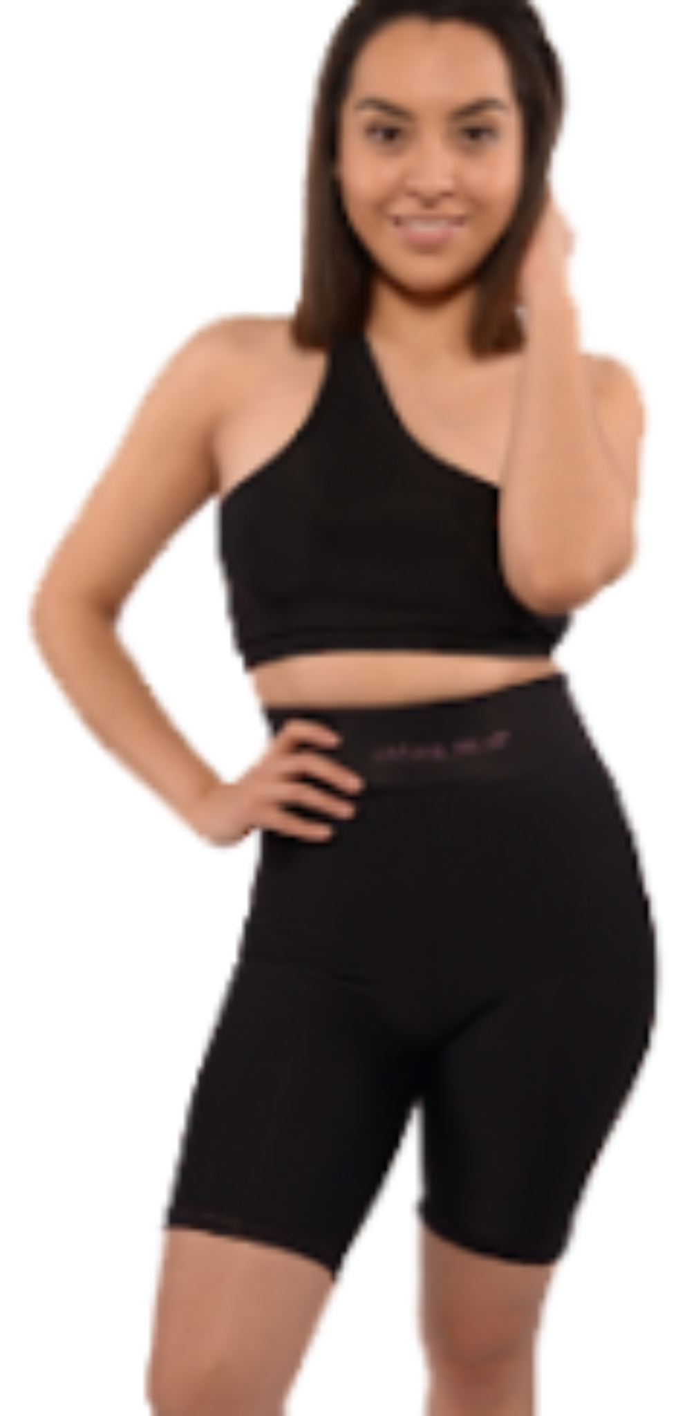 Compression shape wear with 4" ribcage waistband